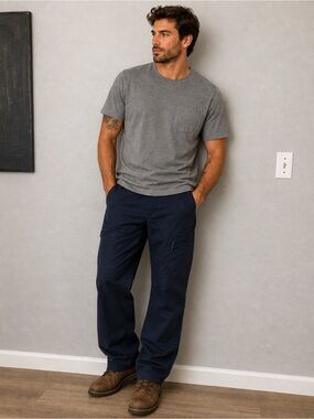 5.11 Tactical Men's Navy Cargo Pants - Utility Workwear 32X32
